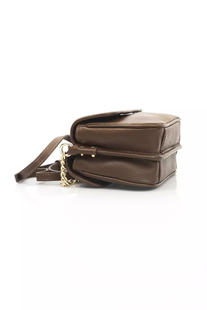 Brown Leather Crossbody Bag