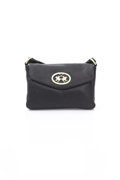 Black COW Leather Crossbody Bag