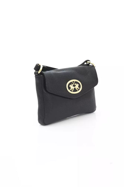 Black COW Leather Crossbody Bag