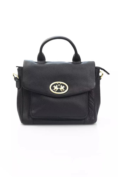 Black COW Leather Crossbody Bag