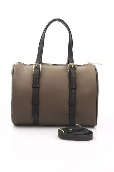 Brown CALF Leather Crossbody Bag