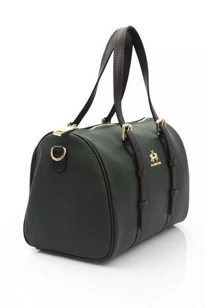 Green CALF Leather Crossbody Bag