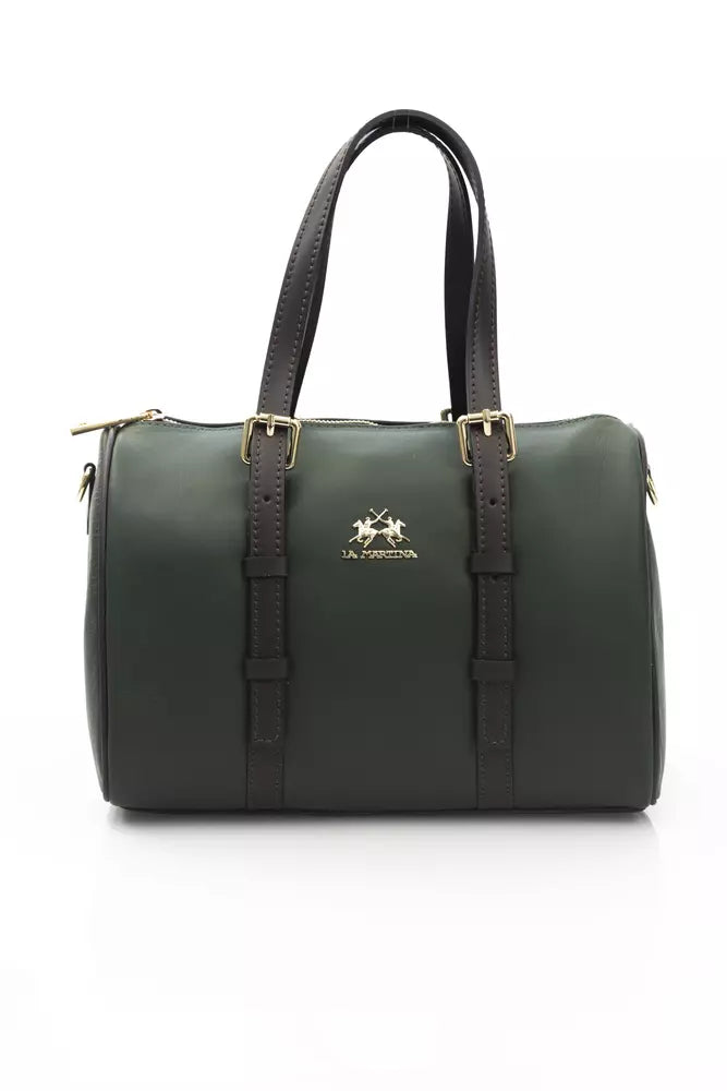 Green CALF Leather Crossbody Bag