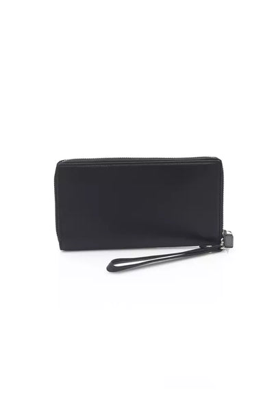 Black CALF Leather Wallet