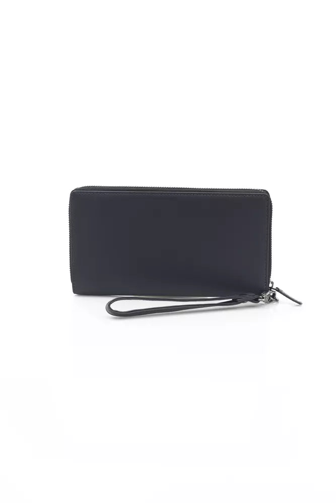 Blue CALF Leather Wallet