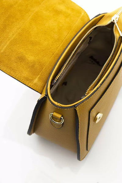 Yellow COW Leather Handbag