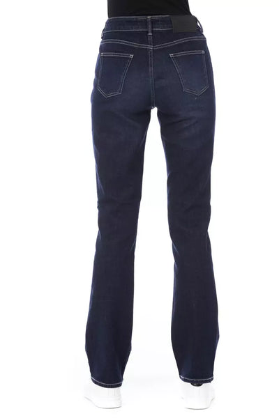 Blue Cotton Jeans & Pant