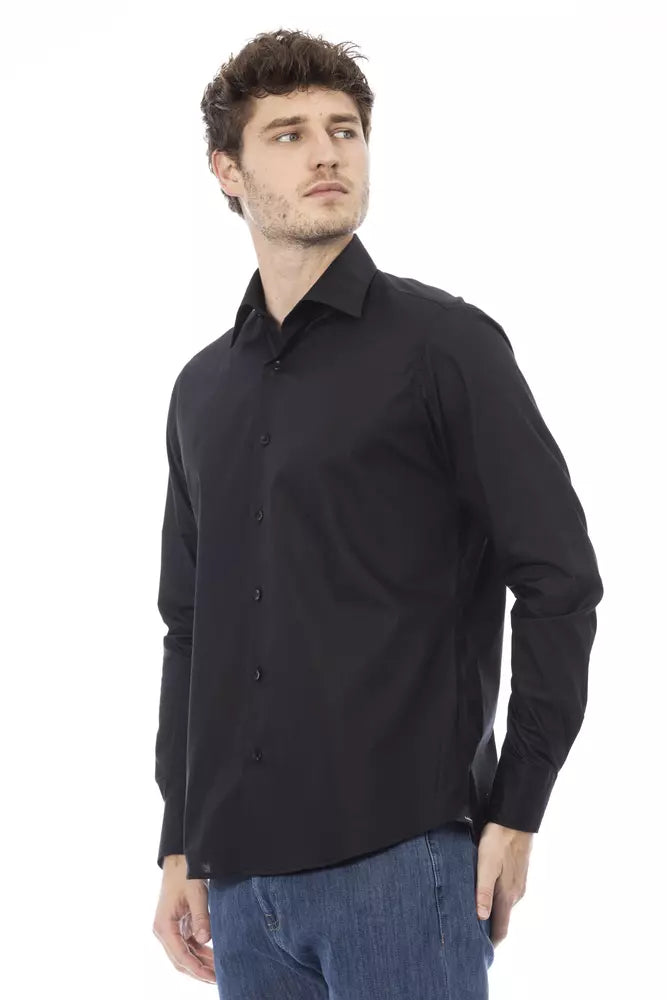 Black Cotton Shirt