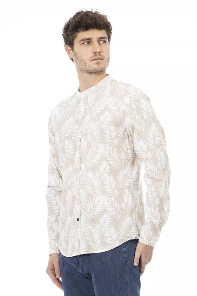 Beige Cotton Shirt