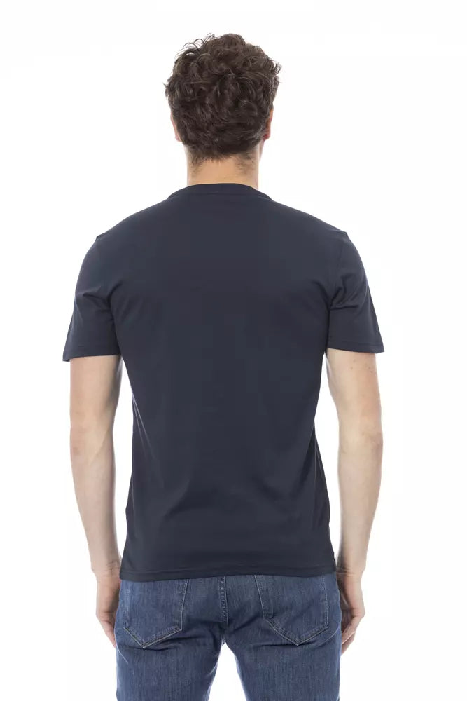 Blue Cotton T-Shirt