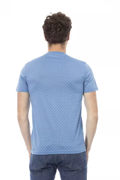 Light Blue Cotton T-Shirt