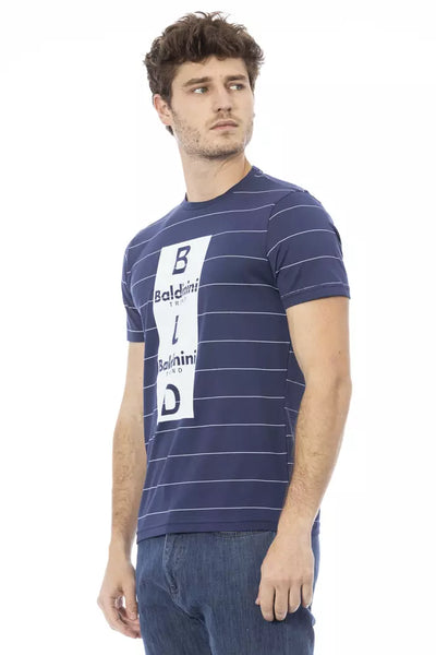 Blue Cotton T-Shirt