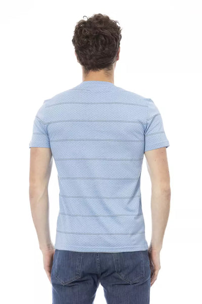 Light Blue Cotton T-Shirt