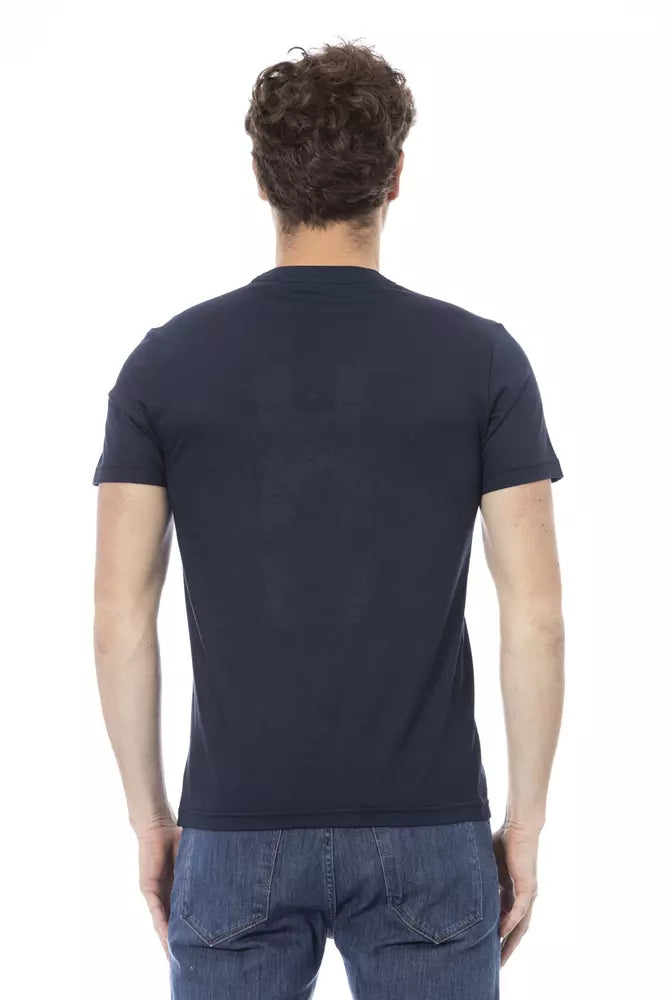 Blue Cotton T-Shirt