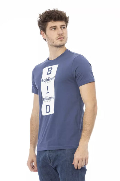 Blue Cotton T-Shirt