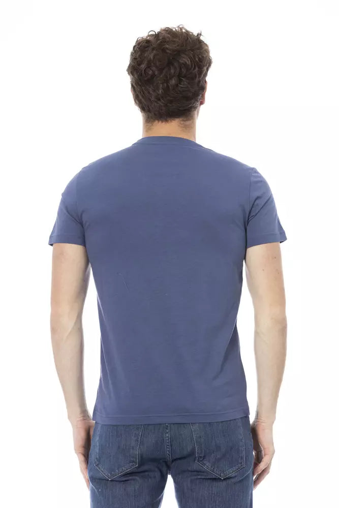 Blue Cotton T-Shirt