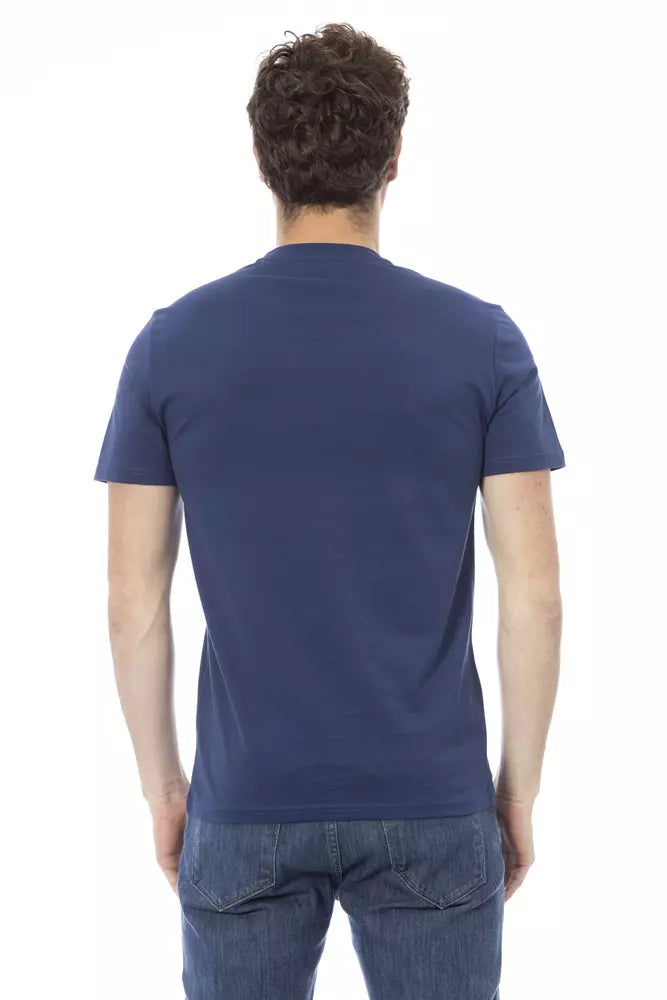 Blue Cotton T-Shirt