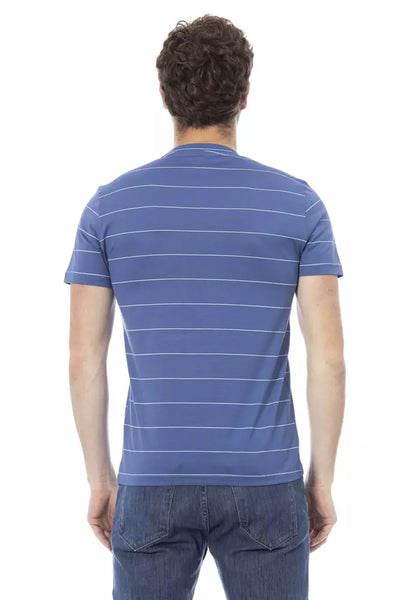 Blue Cotton T-Shirt