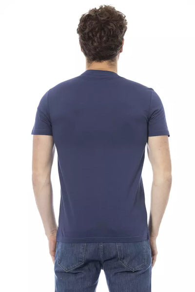 Blue Cotton T-Shirt