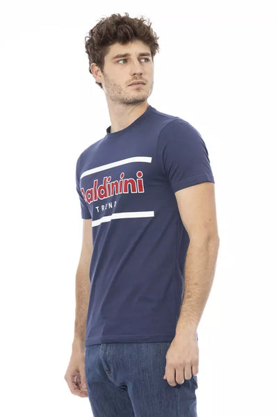 Blue Cotton T-Shirt