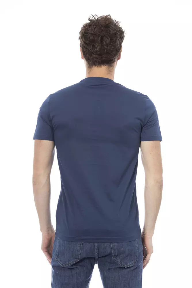 Blue Cotton T-Shirt