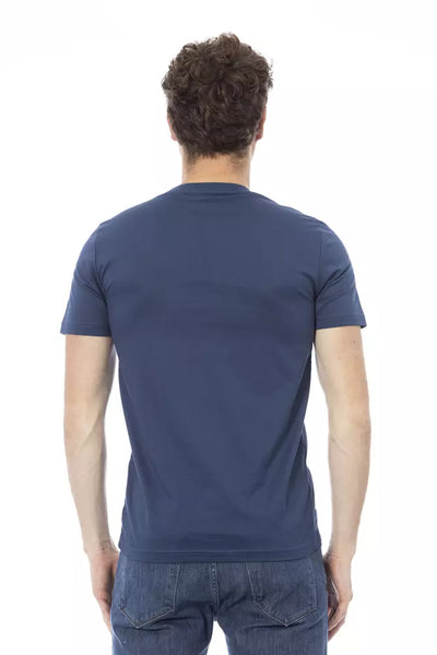 Blue Cotton T-Shirt