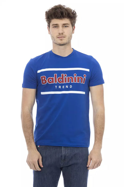 Blue Cotton T-Shirt