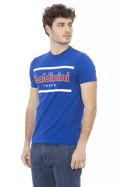 Blue Cotton T-Shirt