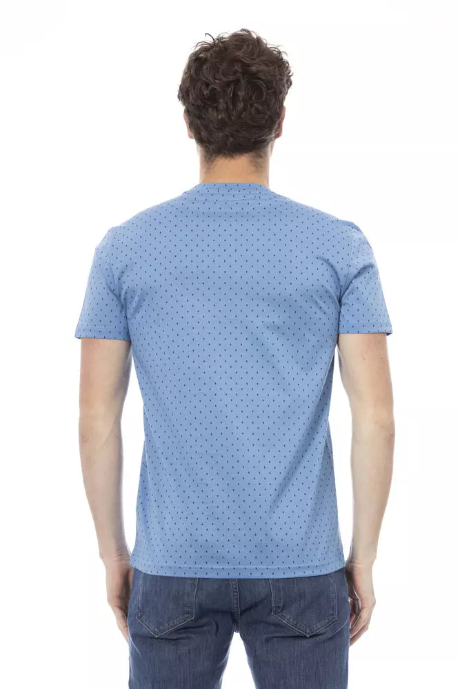 Light Blue Cotton T-Shirt