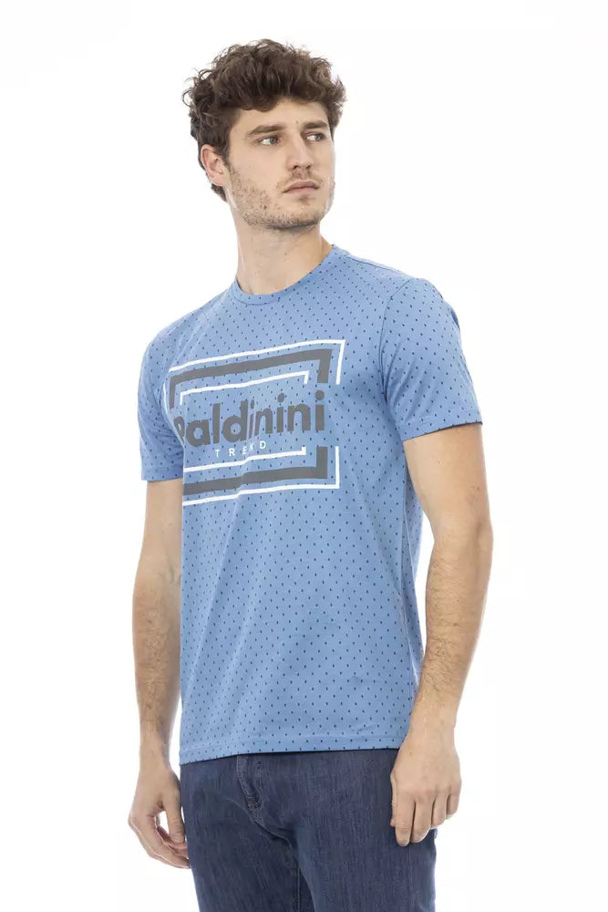 Light Blue Cotton T-Shirt