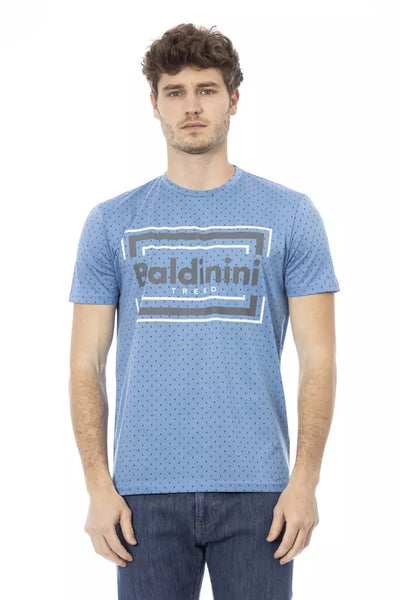 Light Blue Cotton T-Shirt