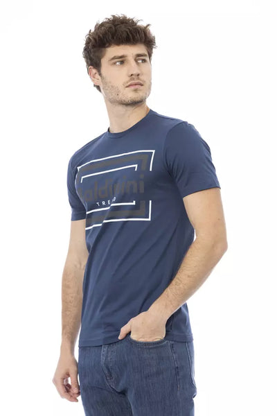 Blue Cotton T-Shirt