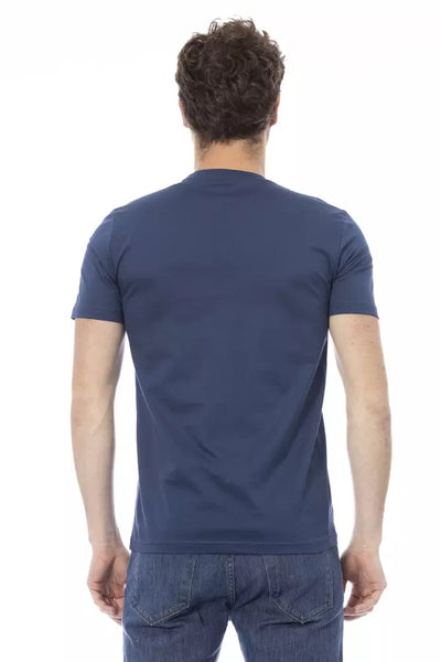 Blue Cotton T-Shirt