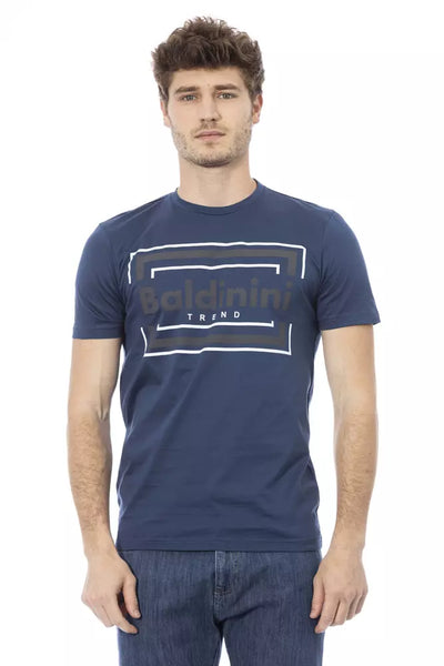 Blue Cotton T-Shirt