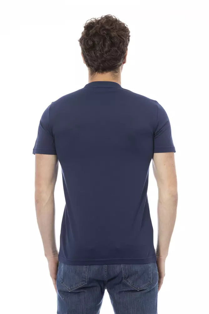 Blue Cotton T-Shirt