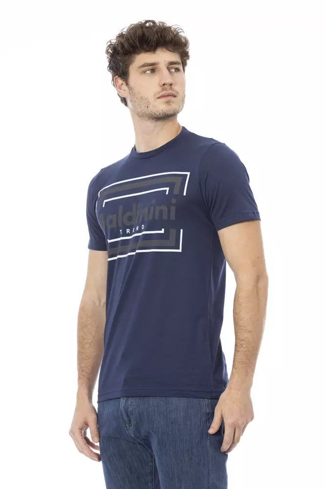 Blue Cotton T-Shirt