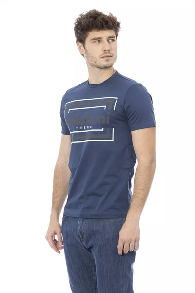 Blue Cotton T-Shirt