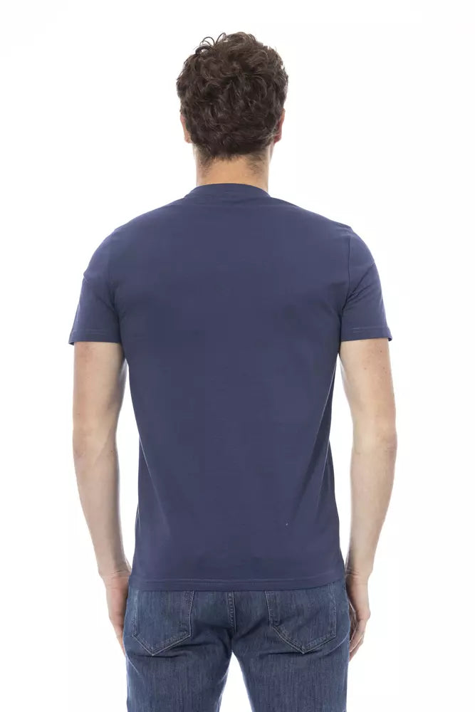 Blue Cotton T-Shirt