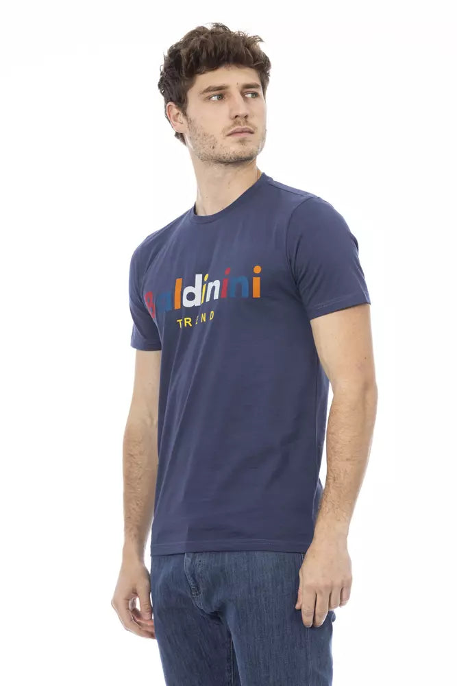 Blue Cotton T-Shirt