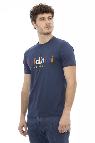 Blue Cotton T-Shirt