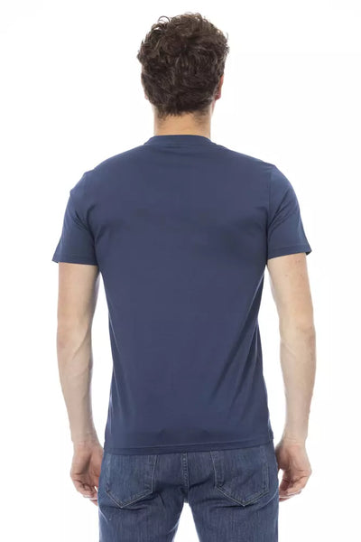 Blue Cotton T-Shirt