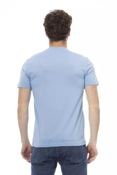 Light Blue Cotton T-Shirt