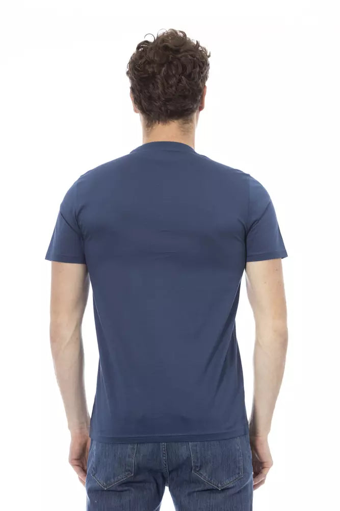 Blue Cotton T-Shirt