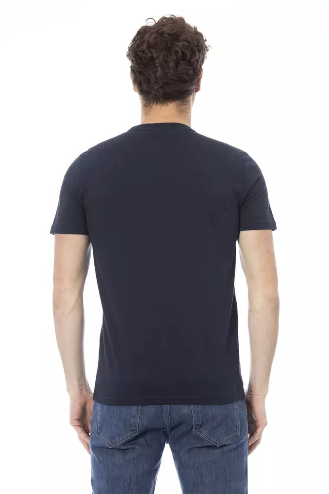 Blue Cotton T-Shirt