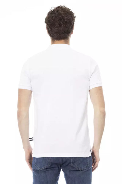 White Cotton Polo Shirt