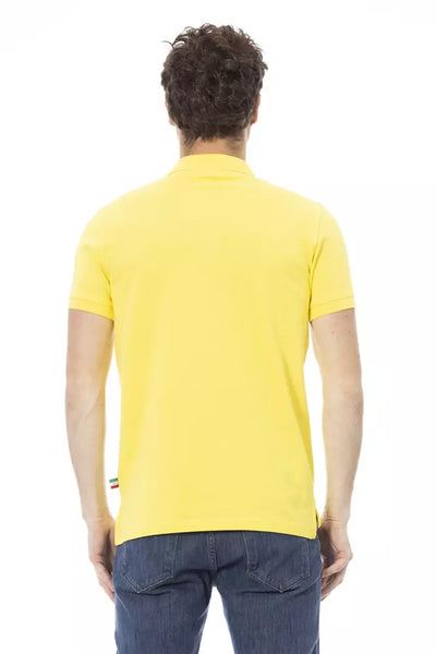 Yellow Cotton Polo Shirt