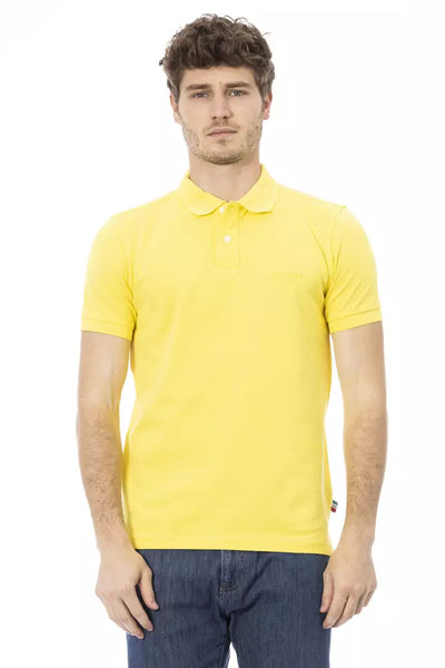 Yellow Cotton Polo Shirt