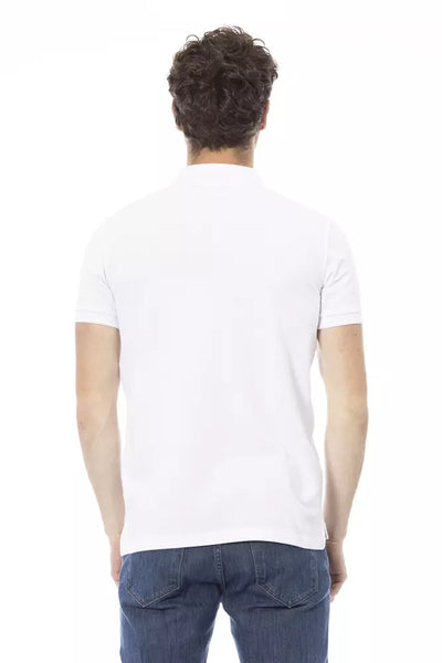 White Cotton Polo Shirt