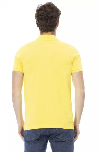 Yellow Cotton Polo Shirt