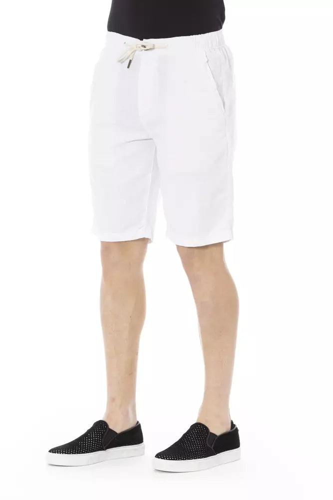 White Cotton Short